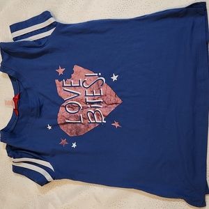 1st kiss girls shirts size 10/12